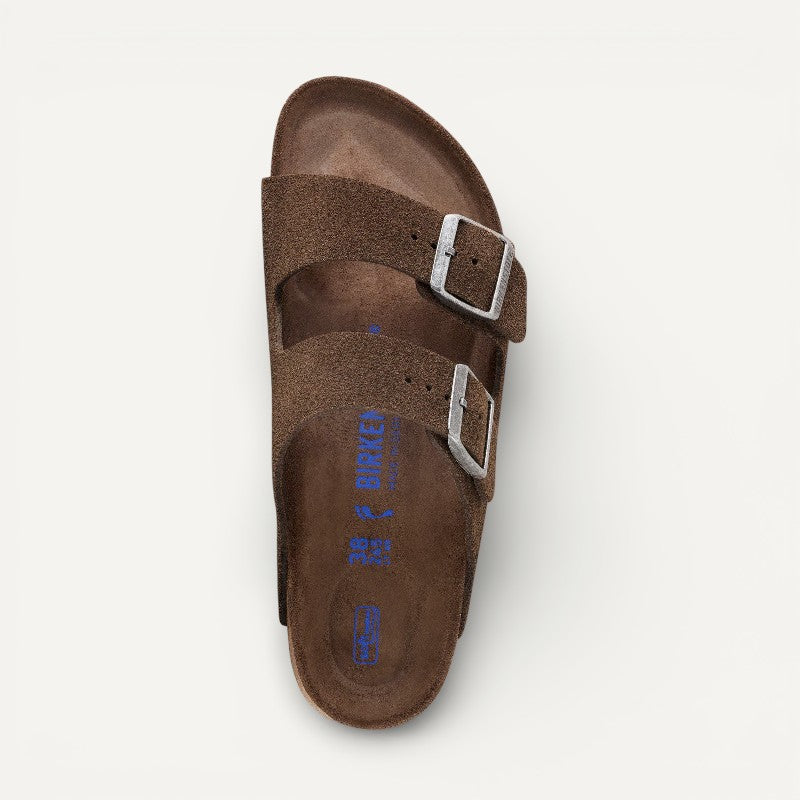 Arizona Men's Soft Footbed Carafe Suede Leather Regular
