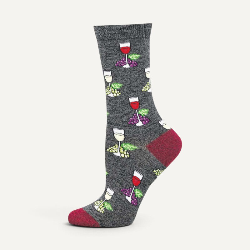 Bamboo Beautiful Vino Charcoal Heather