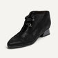 Lace Bootie Black Capri