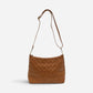Winnie Woven Hobo Cognac