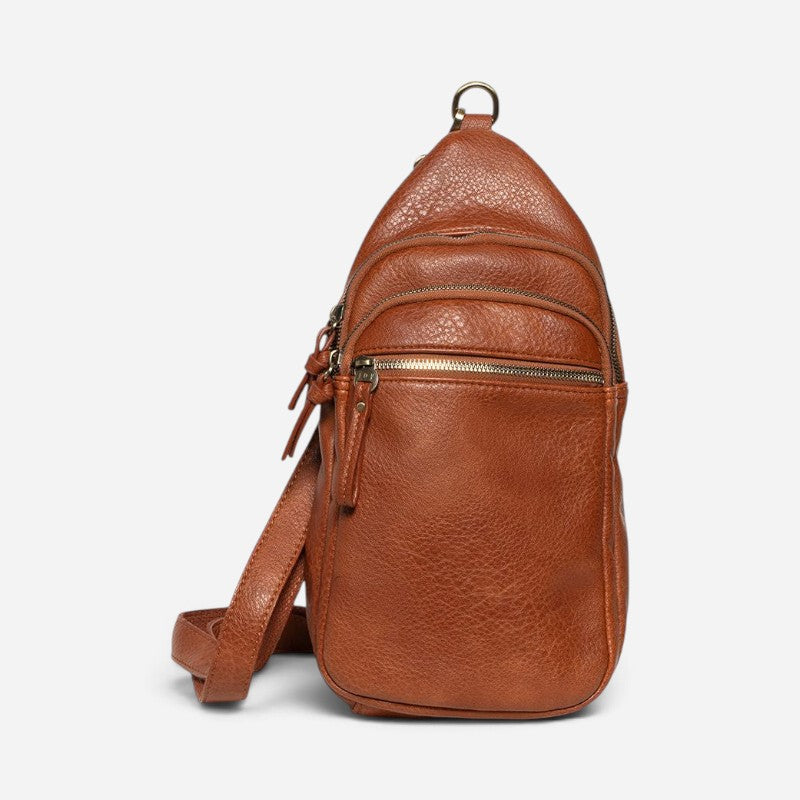 Jas Medium Sling/Crossbody Cognac