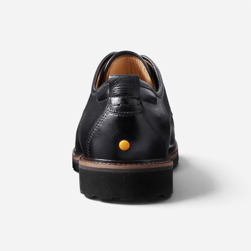 Men's Featherlight Founder Black Tumbled Leather