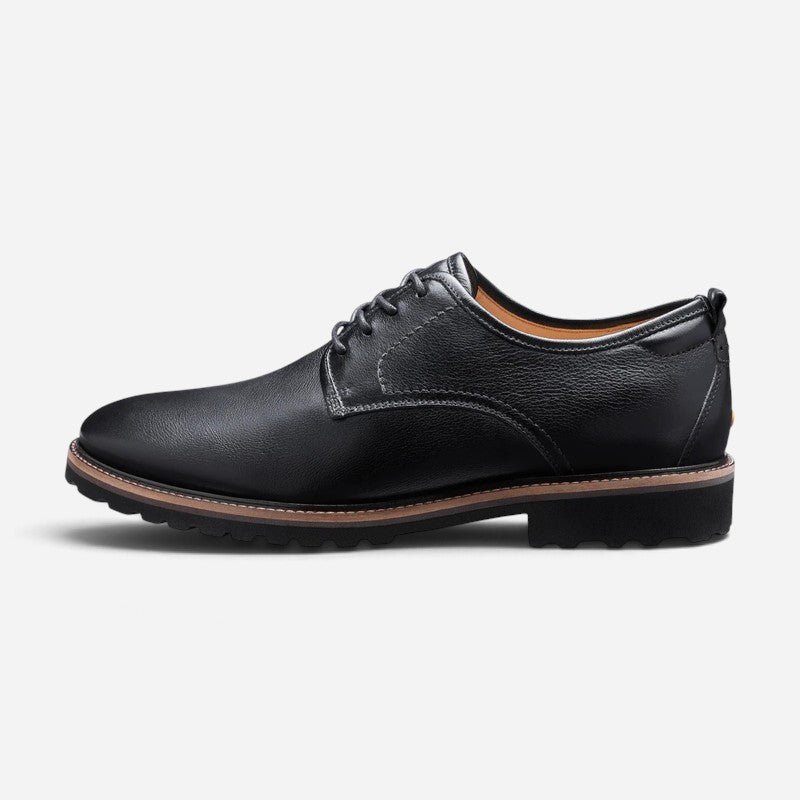 Men's Featherlight Founder Black Tumbled Leather
