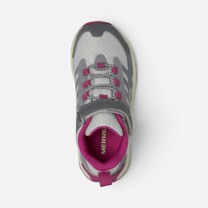 Kid's Moab Speed 2 Grey/Berry/Mint