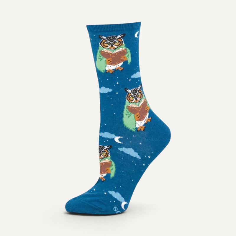 Up Owl Night Blue
