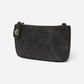 Lux Crossbody Wristlet Clutch New Black